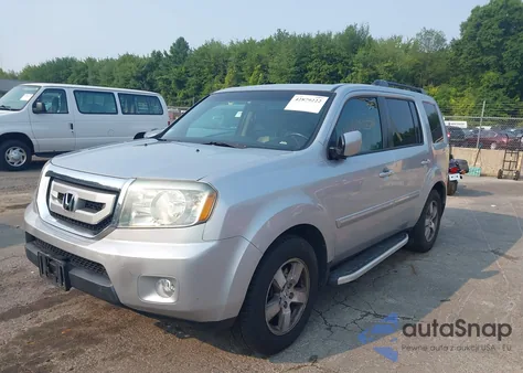 2010 Honda Pilot Ex-L from USA, damaged, VIN 5FNYF4H54AB031912